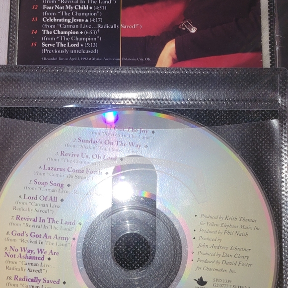 Carman CD Collection - Picture 3 of 13